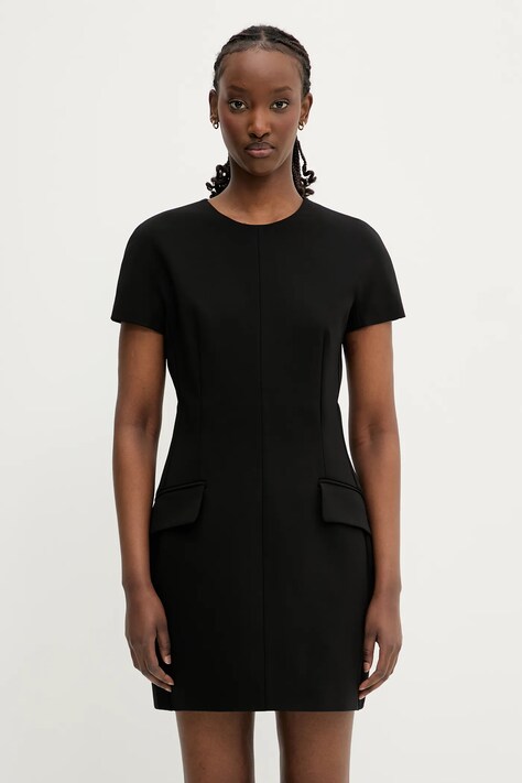 Платье Sportmax Sansa цвет чёрный mini прямое 2512621034600