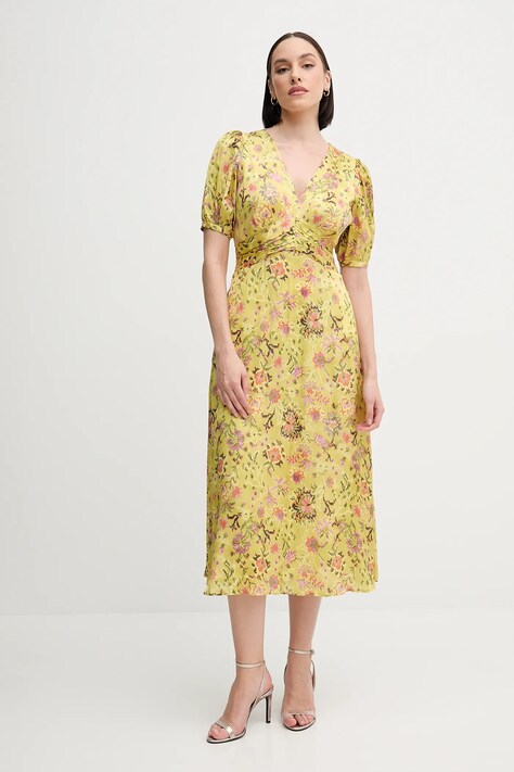 Pedro del Hierro rochie culoarea verde, midi, evazată, 3819815