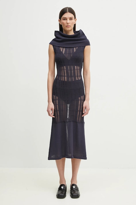 Our Legacy dress Cover navy blue color W2253CWN