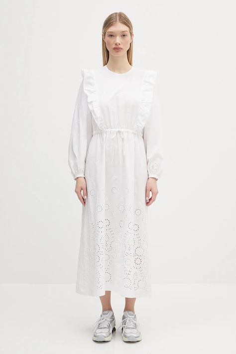 A.P.C. cotton dress Robe Ginger white color COHFF.F35154