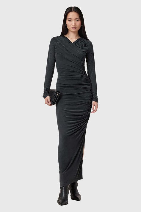 Сукня AllSaints HANAKO CUPRO — фото 8