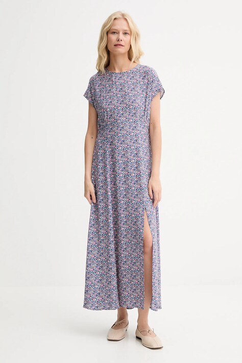 Šaty Marc O'Polo modrá barva, maxi, 5000006431