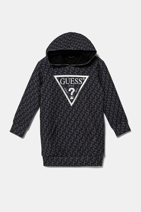 Guess sukienka kolor szary mini oversize J5RK20 KAZQ2