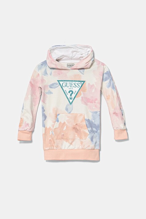 Дитяча бавовняна сукня Guess mini oversize K5RK08 KA6R4