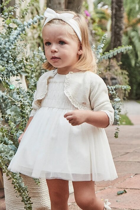 Mayoral gyerek ruha bézs, mini, harang alakú, 1902