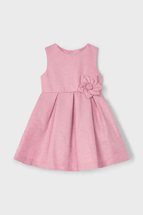 Παιδικό φόρεμα Mayoral χρώμα: ροζ, 3919