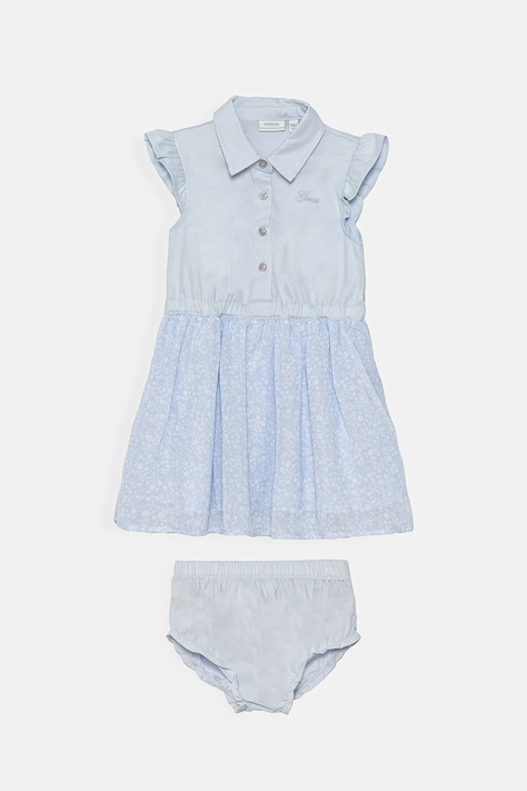 Šaty pre bábätká Guess midi, áčkový strih, A5GK01 WG5P0