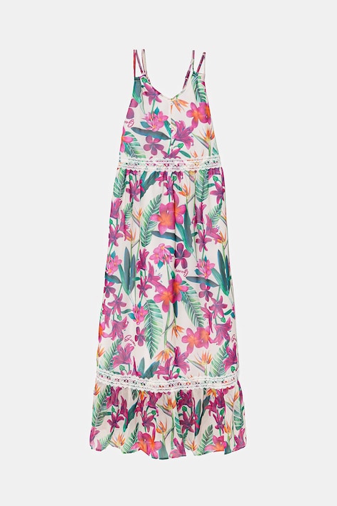 Dívčí šaty Guess růžová barva, midi, J5GK03 WA2T0