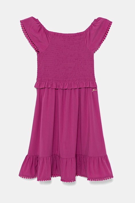 Dívčí šaty Guess růžová barva, mini, J5GK04 WG5S2