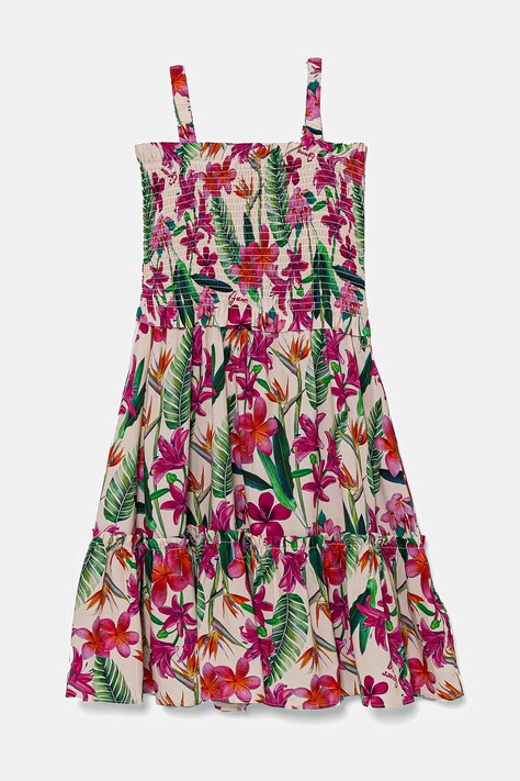 Dívčí šaty Guess červená barva, mini, J5GK12 WG5S2