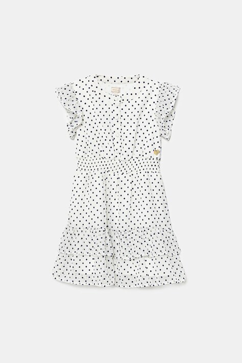 Dívčí šaty Guess bílá barva, mini, K5GK04 WA2T0