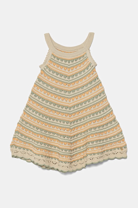 Dívčí šaty Guess béžová barva, mini, K5GK19 Z3MX0