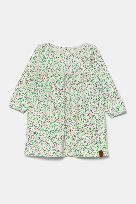 Детское платье United Colors of Benetton цвет белый midi расклешённое 3OBQAV00H