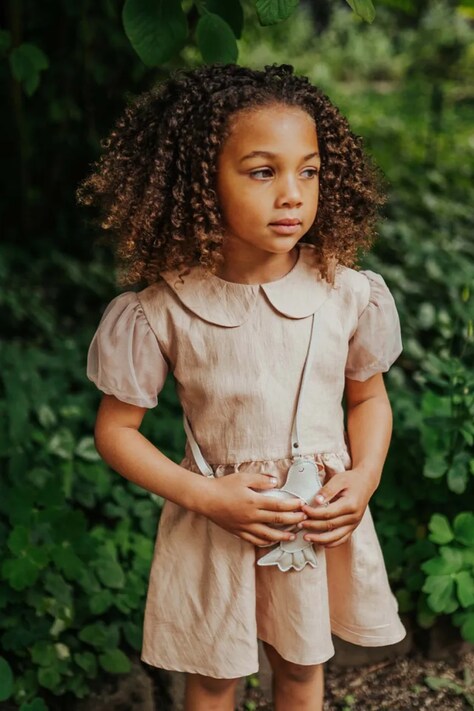 Dievčenské šaty Donsje Tulie Dress oranžová farba, mini, áčkový strih, 4098300