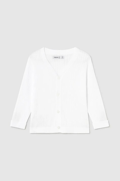 Mayoral cardigan copii culoarea alb, light, 1305