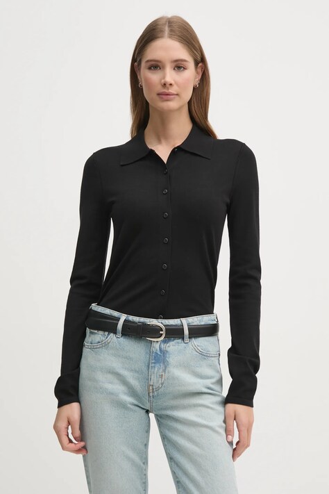 Джемпер Calvin Klein жіночий колір чорний легкий K20K208101