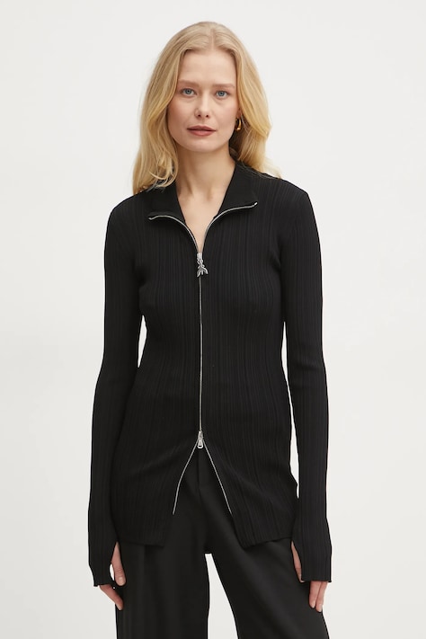 Patrizia Pepe cardigan femei, culoarea negru, light, 8K0257 K240