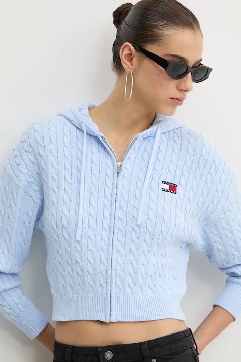 Хлопковый свитер Tommy Jeans DW0DW19334