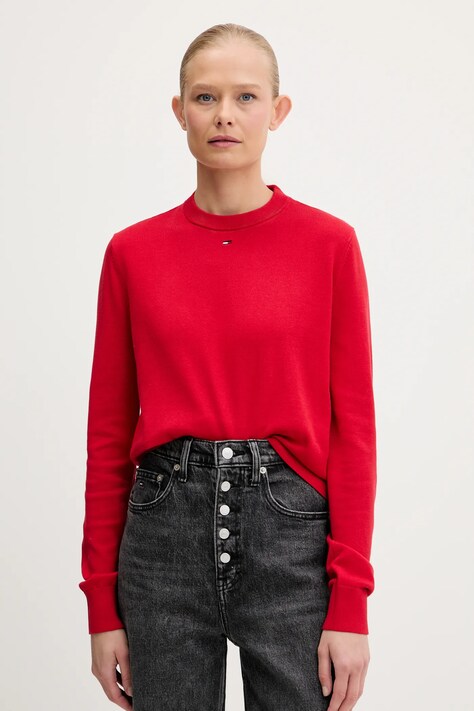 Tommy Jeans pulover de bumbac light, DW0DW20159