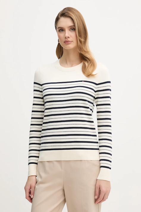 Свитер Tommy Hilfiger цвет синий лёгкий WW0WW44984