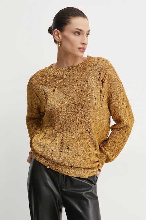 Pinko pulóver női, sárga, 104748 A2FO