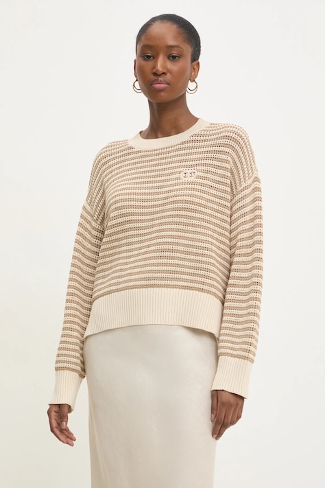 Свитер Twinset женский цвет бежевый лёгкий 251TP3321