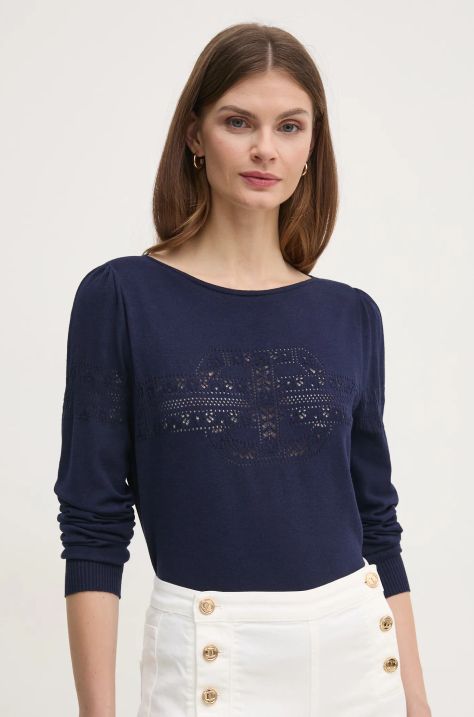 Twinset maglione donna colore blu navy  251TP3432