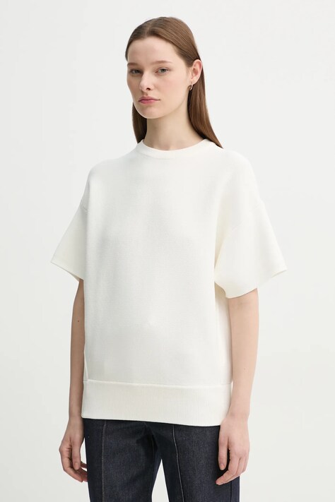 Remain sweter damski kolor biały  502316400
