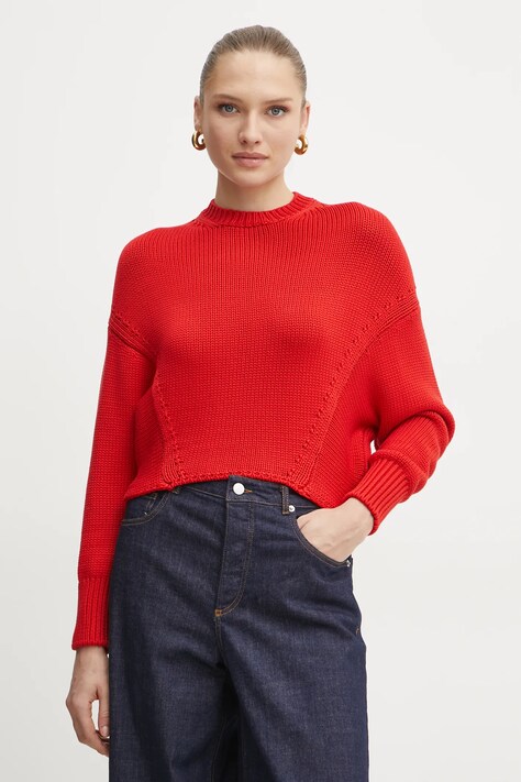 MAX&Co. pulover femei, culoarea rosu, 2516361011200