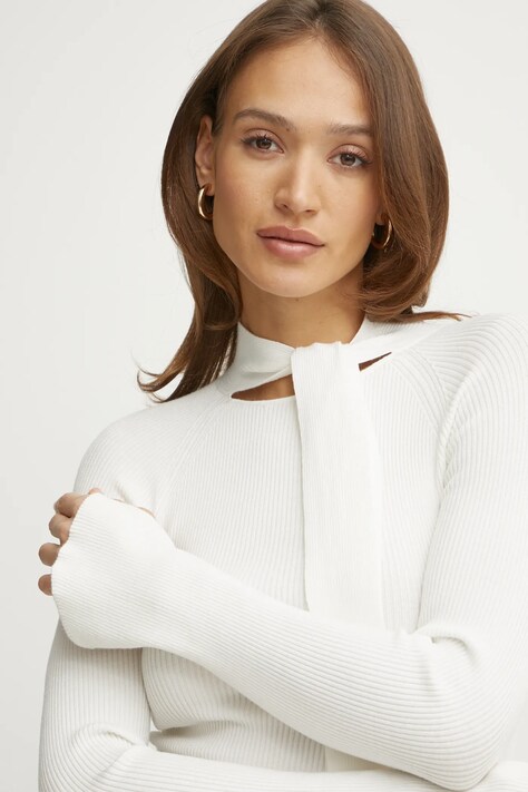 Pulover MAX&Co. za žene, boja: bež, lagani, 2516361051200