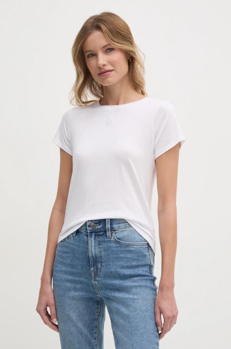 Dkny t-shirt női, fehér, DJ4T1346