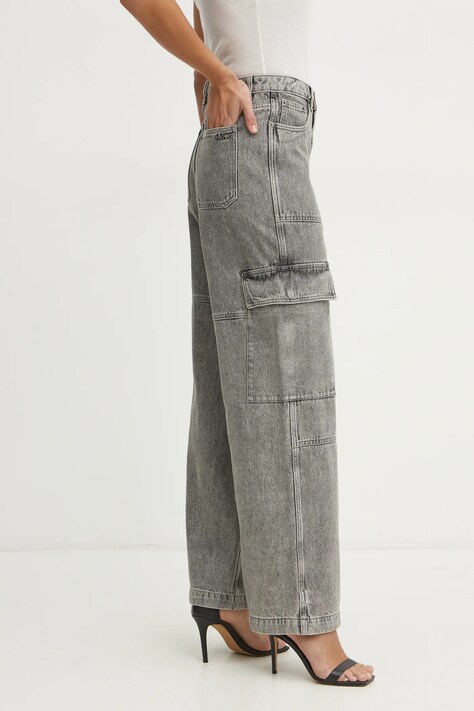 MICHAEL Michael Kors jeansi femei, culoarea gri, MR5905H5G2