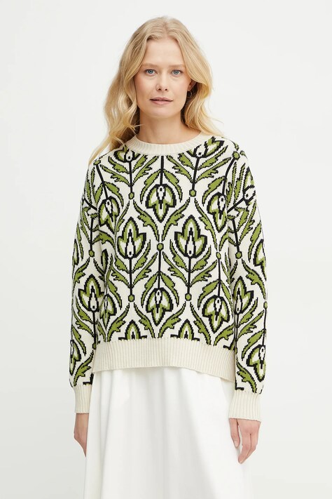 Weekend Max Mara pulóver női, zöld, 2515361241600