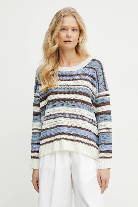 Lněný svetr Weekend Max Mara dámský, více barev, lehký, 2515361132600