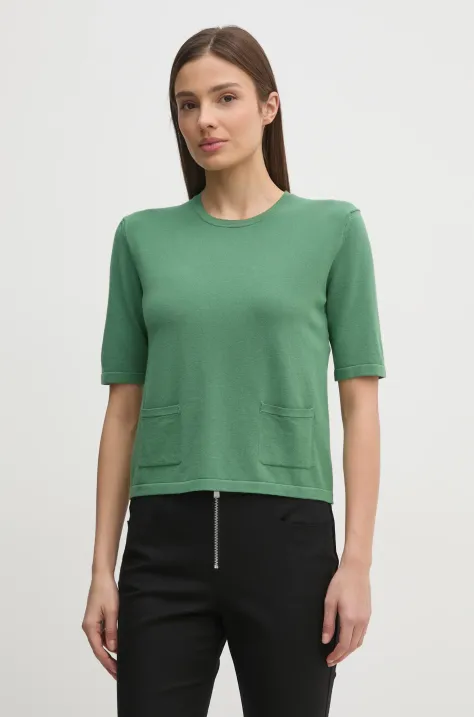 United Colors of Benetton maglione donna colore verde  104HD10CI