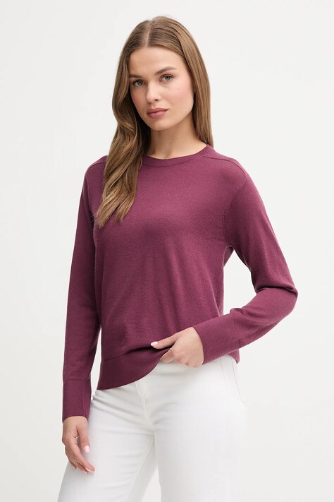 United Colors of Benetton pulover de lână culoarea gri, light, 11AHD10CV