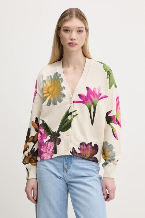 Джемпер Desigual VANIA женский цвет бежевый 25SWJF34