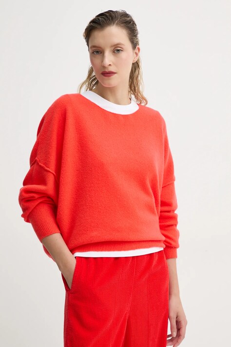 American Vintage maglione in misto lana donna colore rosso DAM225E25