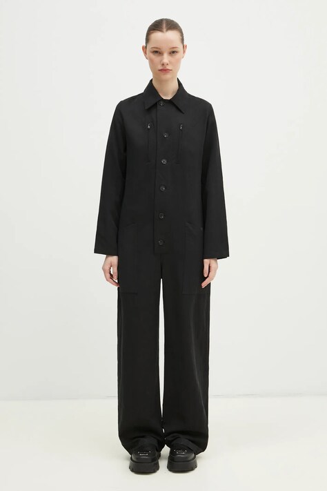 Комбинезон Y-3 Jumpsuit цвет чёрный с воротником JD3515
