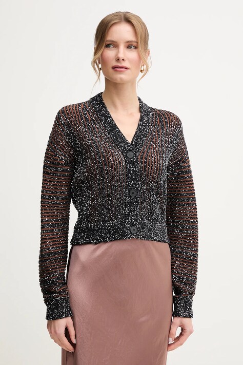 Kardigan Missoni dámský, černá barva, DS25SM0C.BK042F