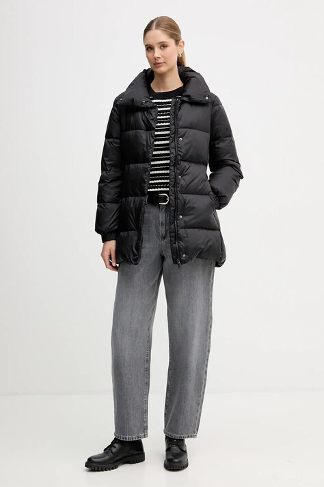 Tommy Hilfiger sweter bawełniany kolor czarny lekki WW0WW44993