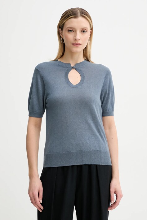 By Malene Birger pulover din amestec de lână TALA femei, culoarea gri, light, 103209