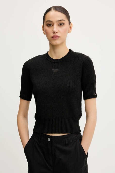 Tommy Jeans pulover culoarea negru, DW0DW20380