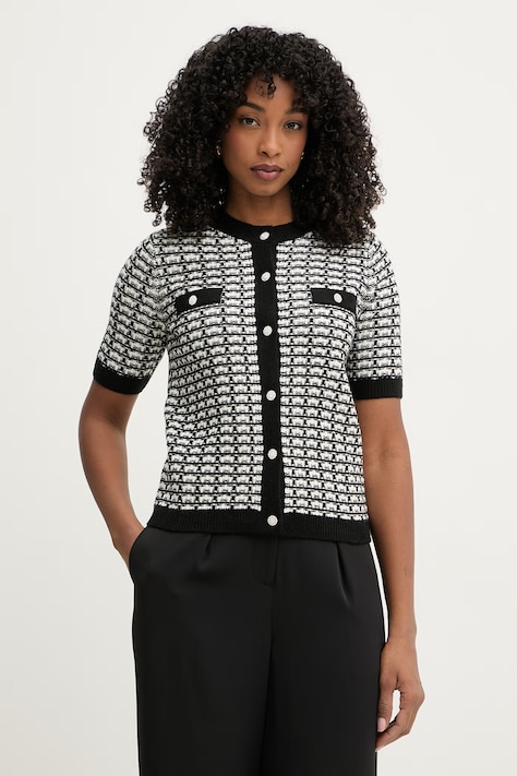 Morgan kardigan damski MORESA czarny MORESA