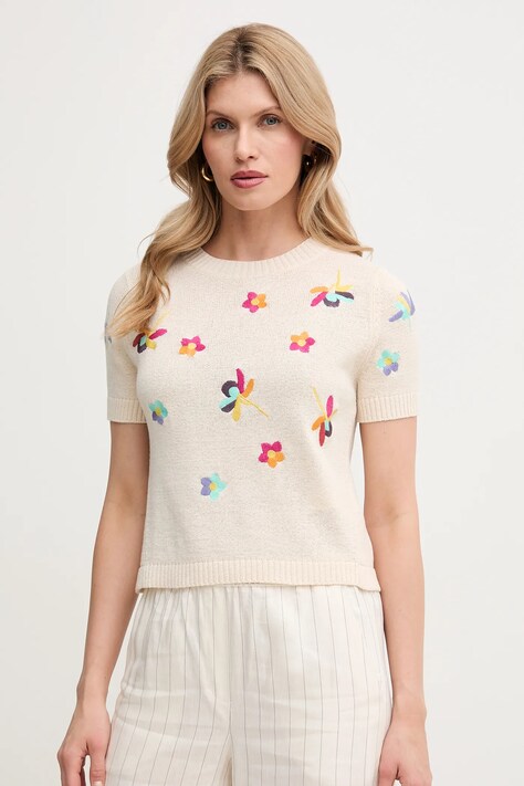 MAX&Co. t-shirt női, bézs, 2516361044200