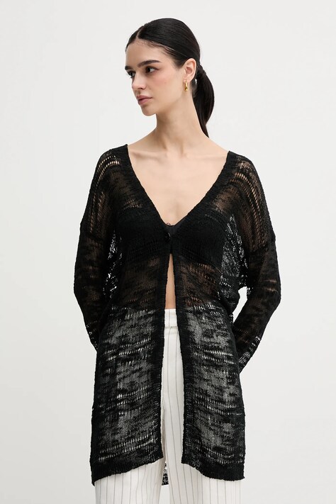 Sisley cardigan culoarea negru, light, 106CM602K