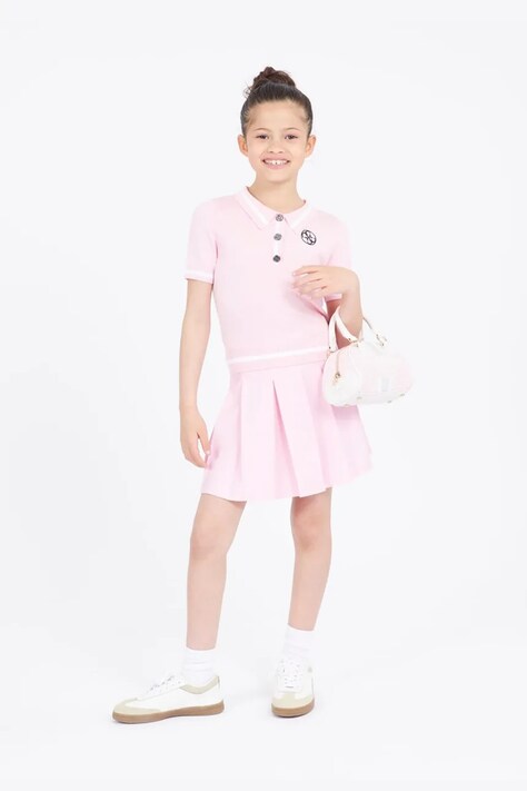 Guess pulover copii culoarea roz, J5RR00 Z2NQ2