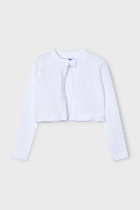Mayoral cardigan copii culoarea alb, 321