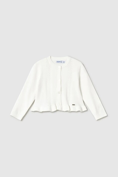 Mayoral cardigan copii culoarea bej, light, 1398
