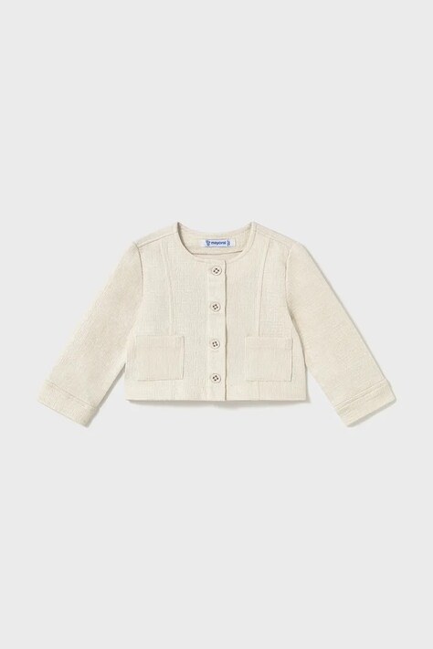 Mayoral cardigan copii culoarea bej, light, 1460